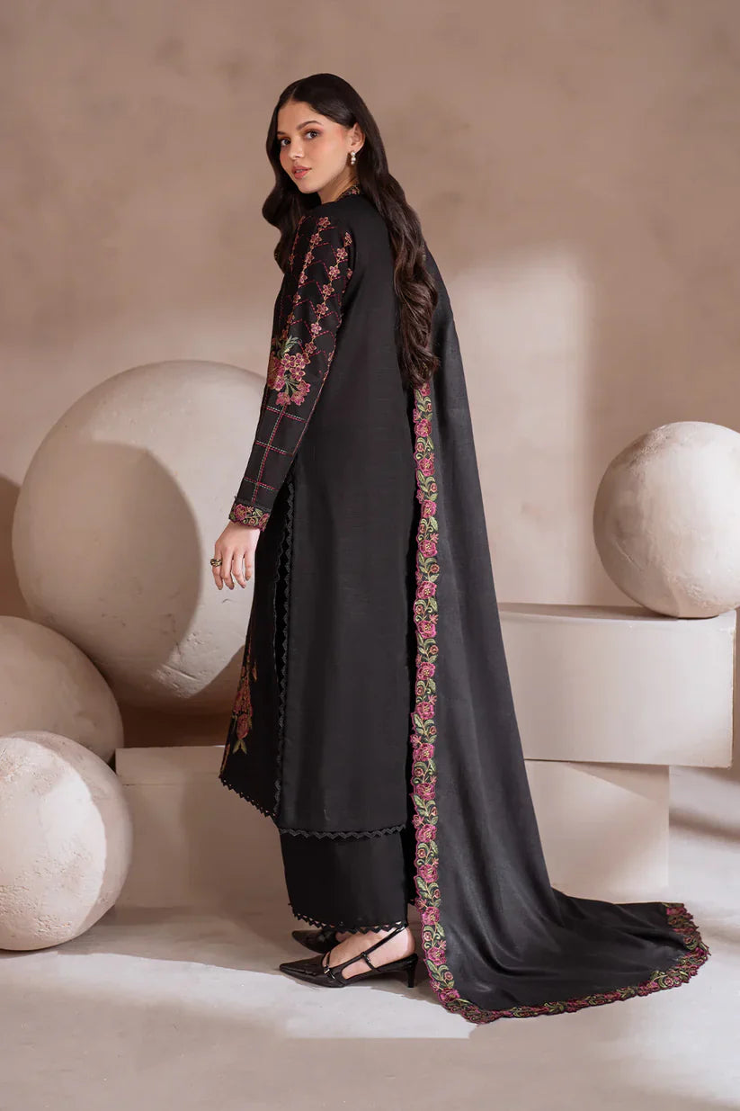 IZNIK-3PC LAWN EMBROIDERED SHIRT WITH CHIFFON EMBROIDERED DUPATTA & TROUSER-D-3604