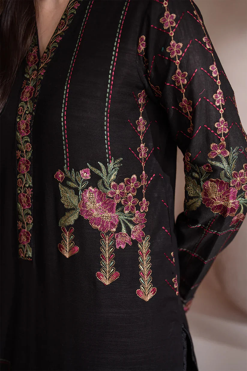 IZNIK-3PC LAWN EMBROIDERED SHIRT WITH CHIFFON EMBROIDERED DUPATTA & TROUSER-D-3604