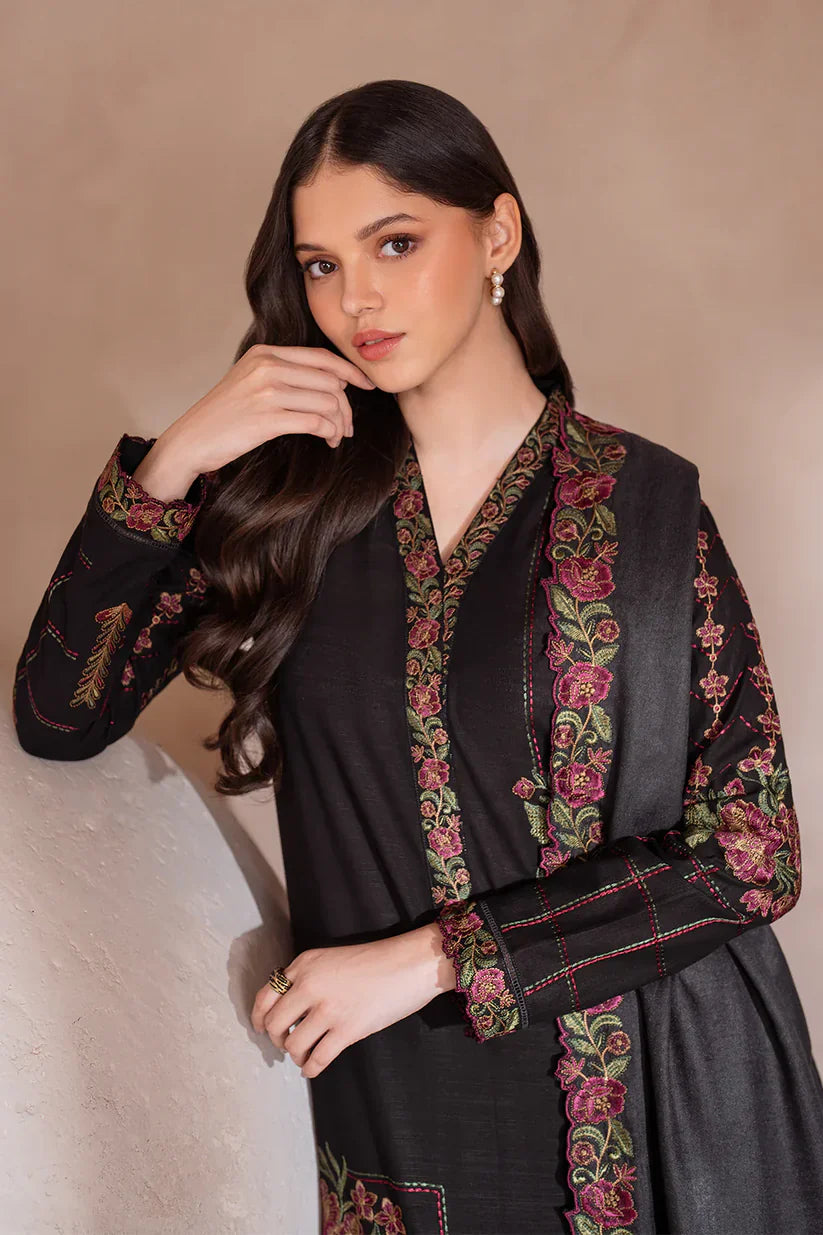 IZNIK-3PC LAWN EMBROIDERED SHIRT WITH CHIFFON EMBROIDERED DUPATTA & TROUSER-D-3604