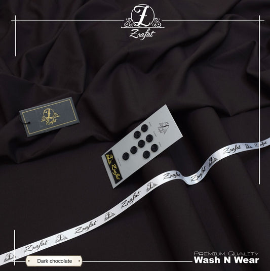 Zrafat – Premium Wash n Wear - DARK CHOCOLATE