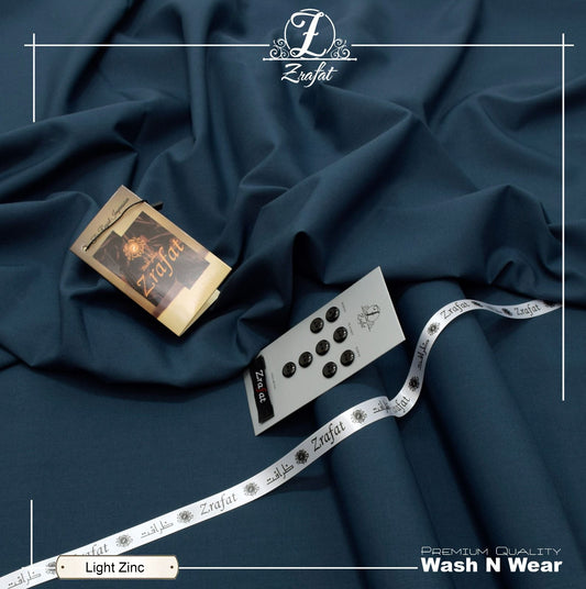 Zrafat – Premium Wash n Wear - LIGHT ZINC